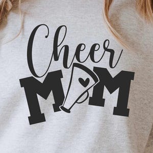 Cheer Mom Svg, Cheerleader svg, Cut File For Cricut and Silhouette