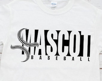 Custom Baseball Team Shirt Mascot Svg Cricut Cut File, Baseball Team Png, Custom sport Svg, Team Cut File, Custom Mascot Svg