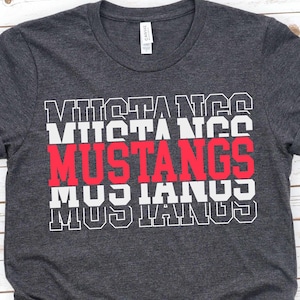 Mustangs svg, school spirit shirts svg, school mascot svg, mustangs school team svg, teacher shirt svg, eps, dxf, png, jpg, vinyl cut file