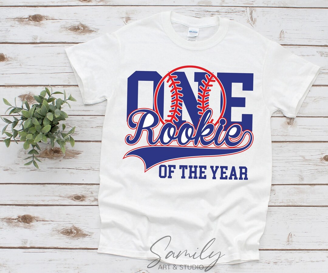 One Rookie of the Year Svg, Baseball Birthday Boy Svg, Baseball First ...