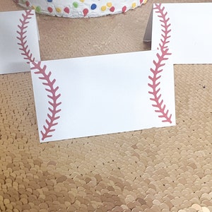 Baseball Food Tents, baseball birthday, rookie of the year, baseball, boys birthday, first birthday, baseball birthday decor, cake topper