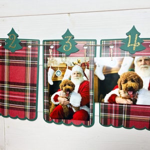 Banner fotográfico navideño para recién nacidos hasta 12 meses: hito de revelación de género, primer cumpleaños, elegante decoración navideña