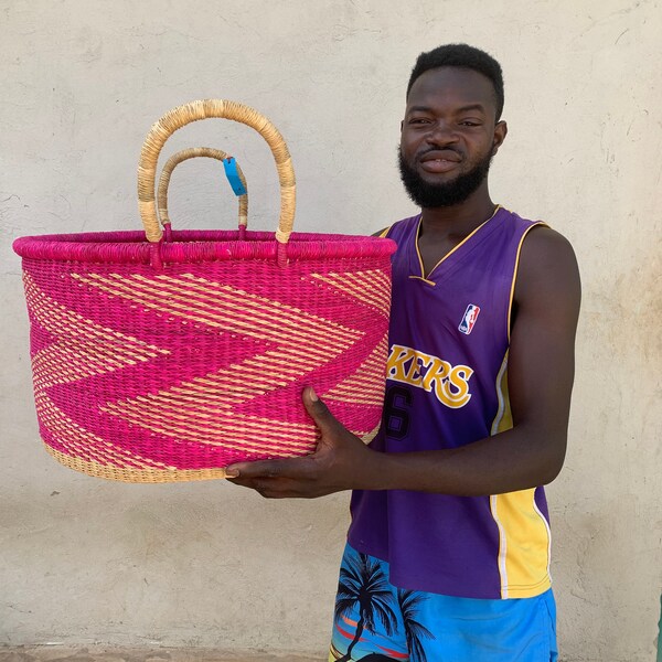 Laundry Basket African Etsy