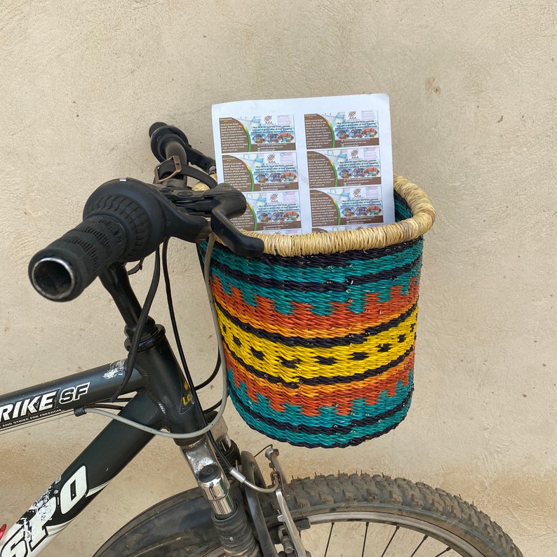 Bolga/ghana Bicycle Basket/bike Basket Etsy