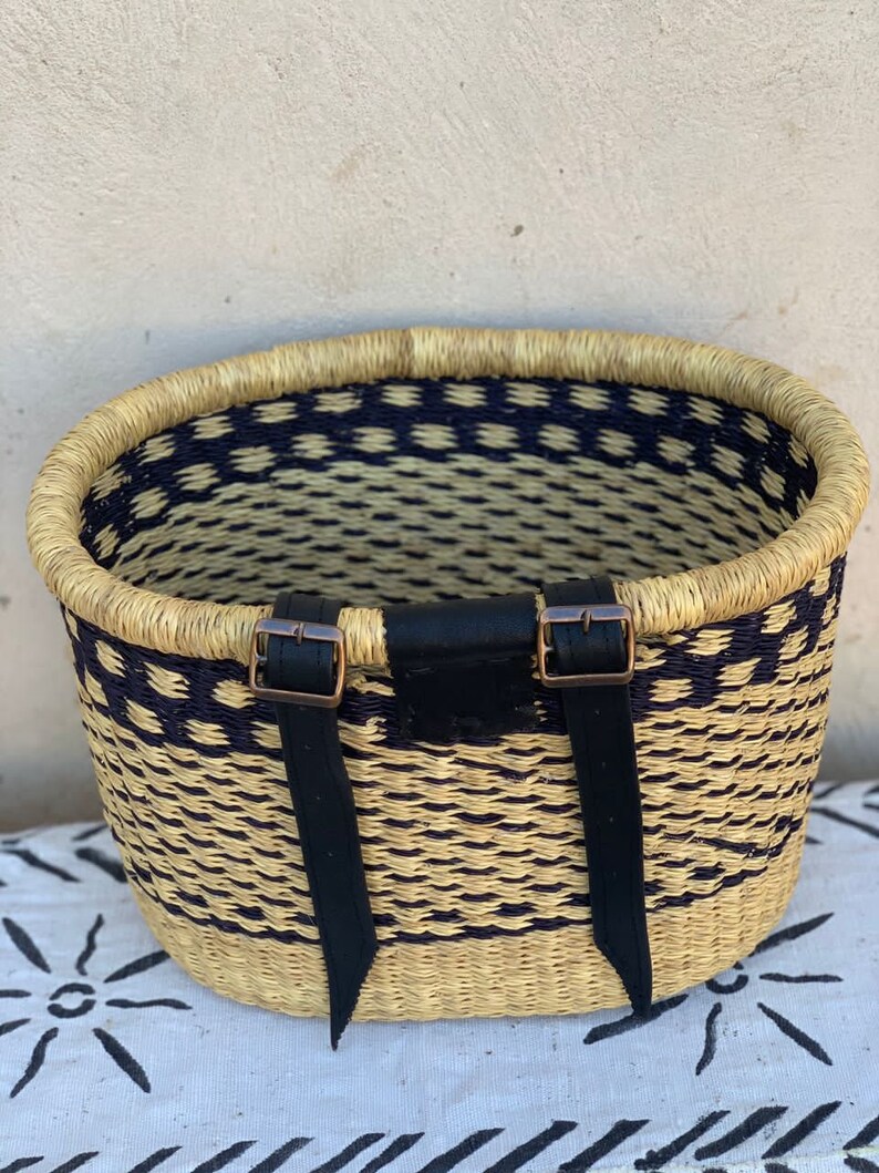 Bolga/ghana Bicycle Basket/bike Basket Etsy
