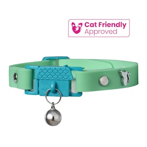 KITTYRAMA Wiesenkatzenhalsband. &#39;Cat freundlich&#39;-Preisträger. Weich & Bequem. Bruchsicherer Schnellverschluss. Hypoallergen und leicht