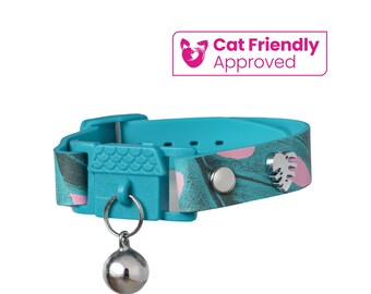 Collier Monstera Kittyrama pour chaton : primé, confortable, doux, hypoallergénique, fermoir amovible