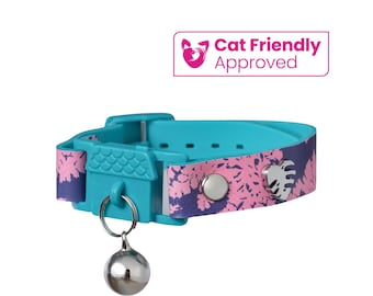 Collier pour chaton Kittyrama avec fougères : primé, confortable, doux, hypoallergénique, résistant