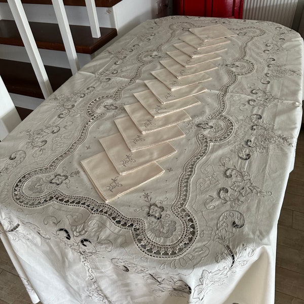 Madeira Tablecloth Etsy