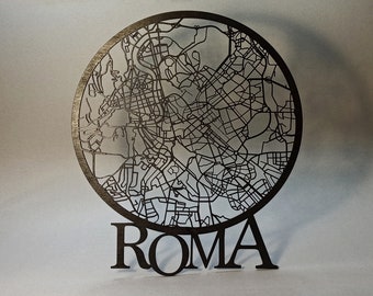 Rome center painting, wall decoration