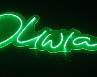 Led neon sign, custom name or logo