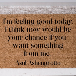 Twisted Wonderland Anime Merch Azul Ashengrotto Porch Decor Doormat Night Raven College Octavinelle Gamer Gifts for Her TWST Anime Doormat