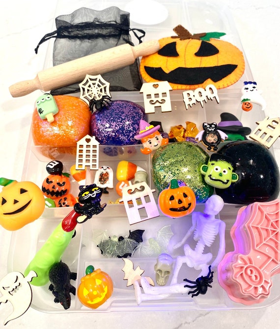 Trick or Treat Spooktacular Sensory Kit Halloween Play Dough