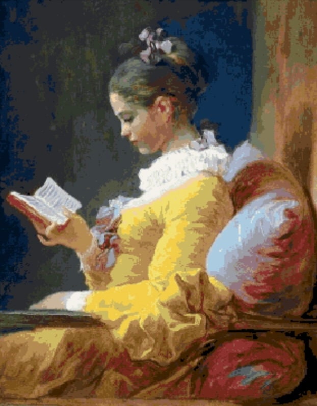 ジャン・オノレ・フラゴナール(読書する少女) 読書する娘 - Wikipedia