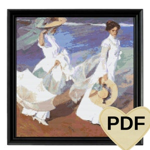Joaquín Sorolla: Promenada nad morzem Wzór graficzny (PDF)