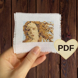 Mini The Birth of Venus Cross Stitch Pattern, Sandro Botticelli, Printable Pattern, famous painting, masterpiece, populer embroidery art