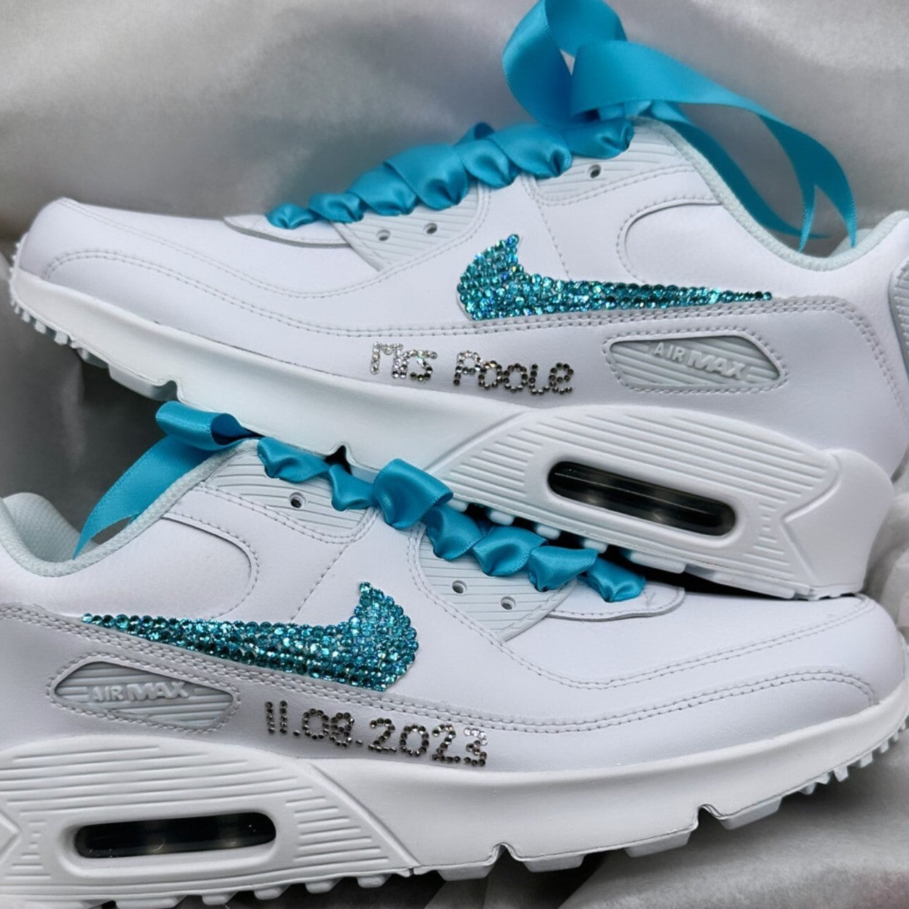 Air Max 90 Custom Swarovski Crystal Sneaker 