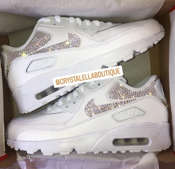 Air Max 90 Custom Swarovski Crystal Sneaker 