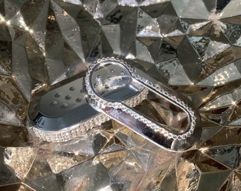 Swarovski Crystal Fiat 500 Key Fob Cover – Custom Car Accessory
