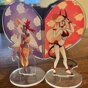 Unofficial Chaggie Half Heart Standees
