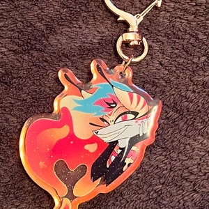Beelzebub Unofficial Rainbow Acrylic Keychain