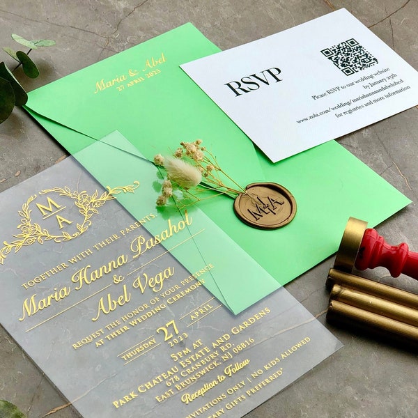 Sage Green Quinceanera Invitation Etsy