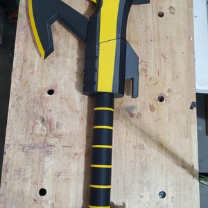 Black Ranger&#39;s Power Axe Mighty Morphin&#39; Power Rangers Life Sized Cosplay Prop