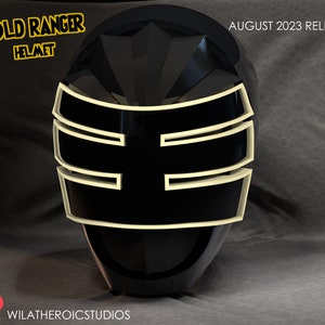 Gold Ranger Armor With Helmet STL - Etsy