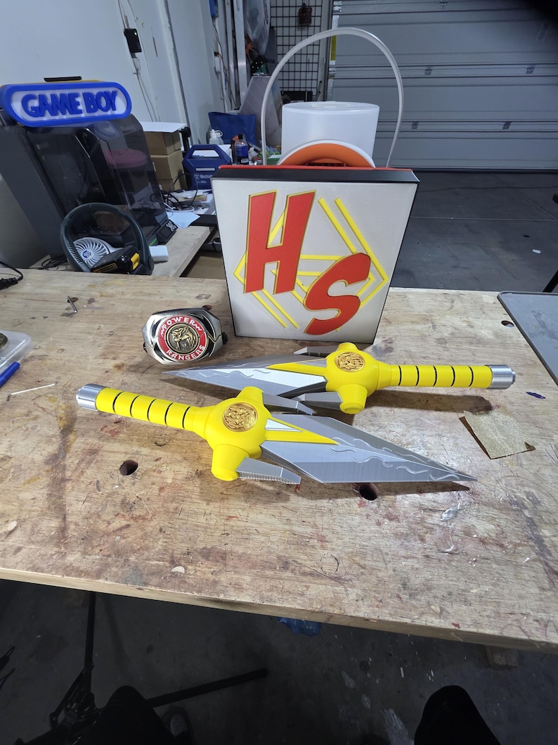 Power Daggers [MMPR 3D Printed Props] - Etsy