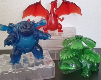 Kanto Region Starters Resin Figurine
