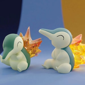 Poke-Mini Cyndaquil Resin Figurine