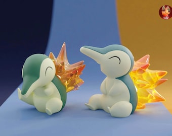 Poke-Mini Cyndaquil Resin Figurine