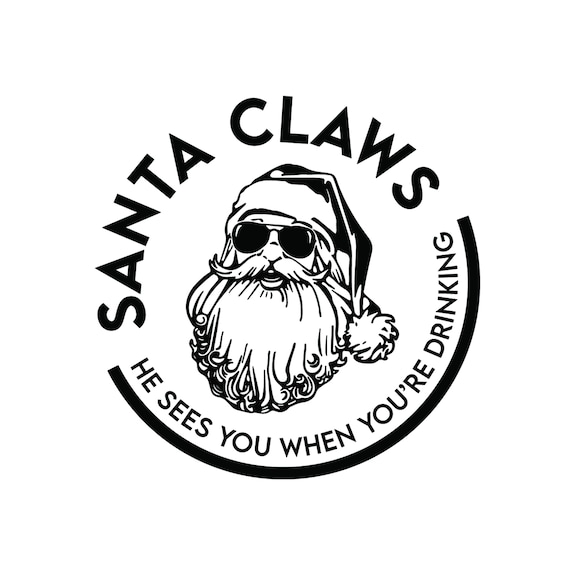 Santa claus sale white claws