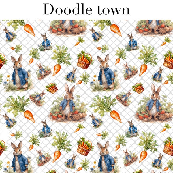 Peter Rabbit Drawing - Etsy