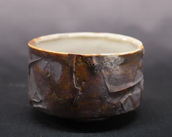 Handmade Ceramic Shino Chawan - Tea, Tea Bowl, Tea Ceremony