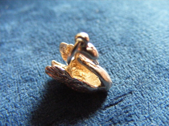 P) Vintage Sterling Silver Charm Charms Slippers,… - image 6