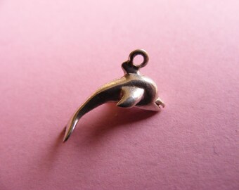 Charme Pendentif Argent Sterling - Chien Avec Yeux Mobiles Vintage - Poids 7,1g - France