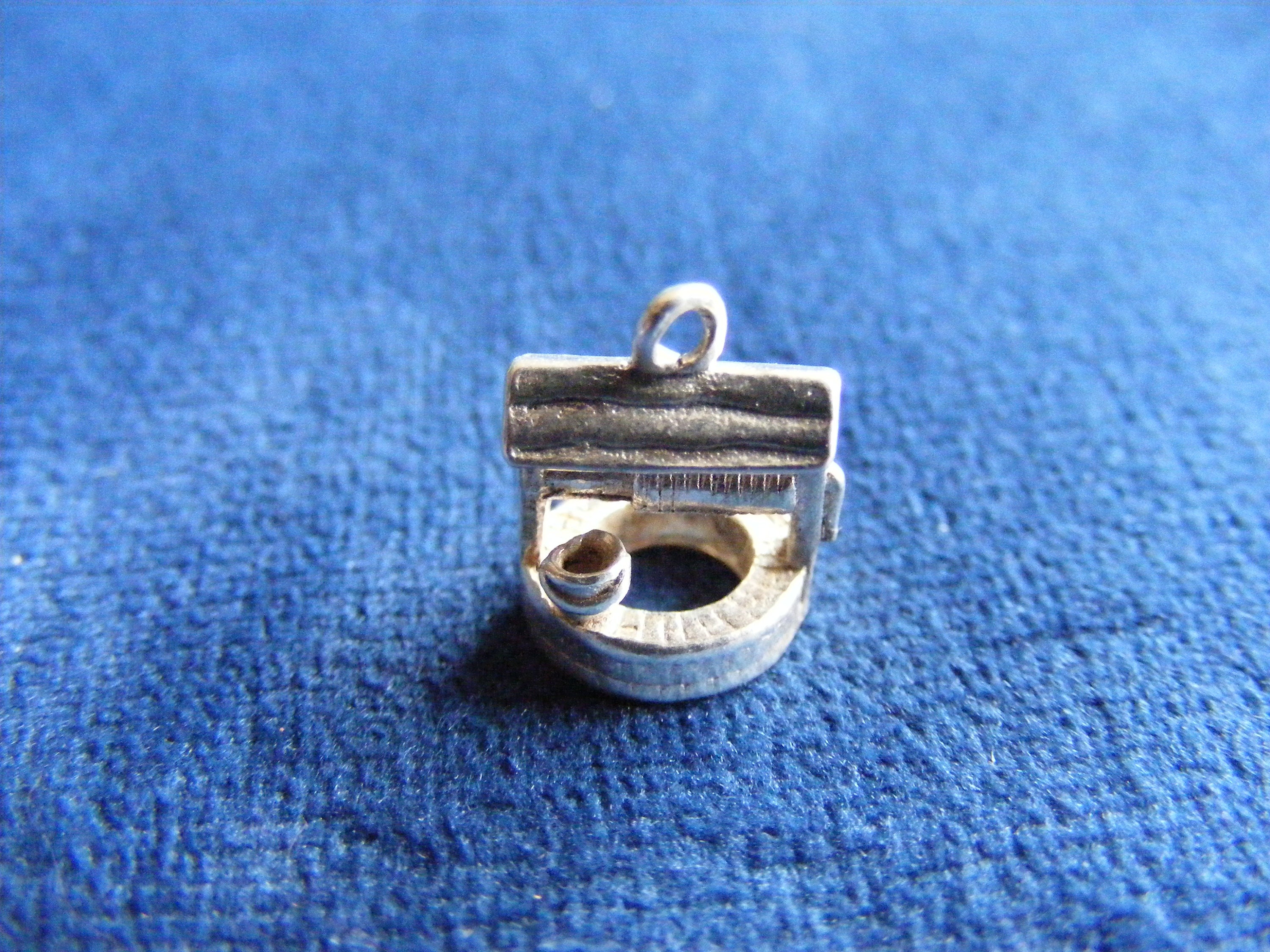 A Vintage Sterling Silver Charm Bucket Bell Wishing Well Etsy