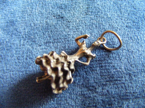 Q) Vintage Sterling Silver Charm Charms Nuvo 21 K… - image 4
