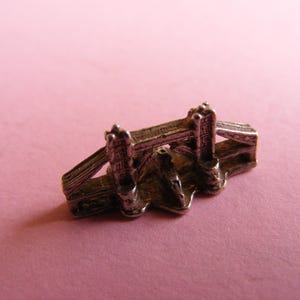 Vintage Sterling Silver Charm London Bridge charms pendant 925 (F)
