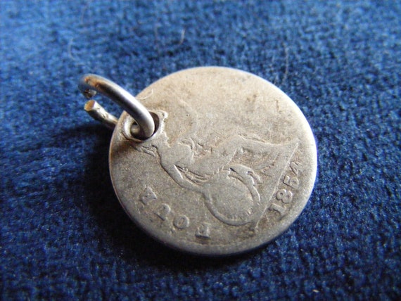 Q) Vintage Sterling Silver Charm Charms Nuvo 21 K… - image 9