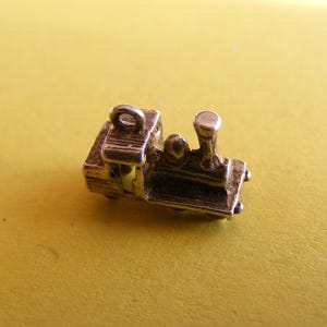 Vintage Sterling Silver Charms - Locomotive Train (C)