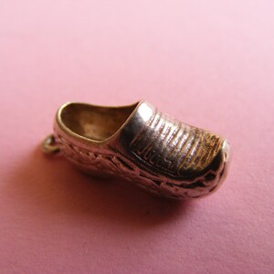 Ciondolo vintage in argento sterling con zoccolo olandese 925 (F)