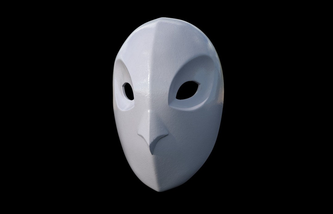Court of Owls Mask 3d Digital Download Etsy