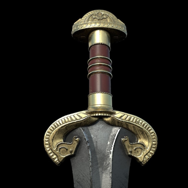 Eowyn Rohan Sword lord of the rings 3D DIGITAL DOWNLOAD FILE
