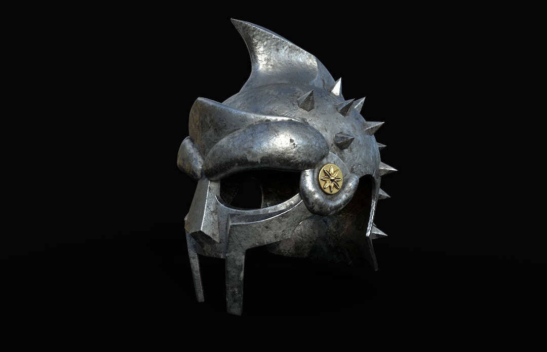 Gladiator Helmet 3d Digital Download Etsy