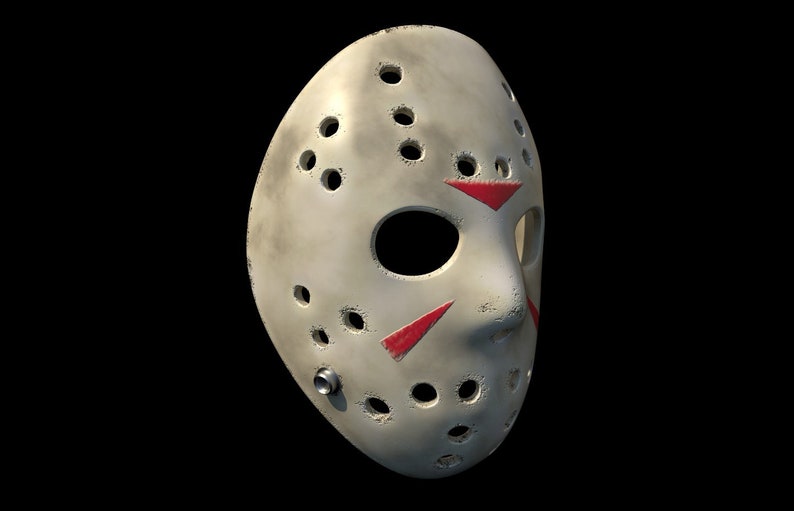 Jason Voorhees Halloween Mask 3d Digital Download Etsy