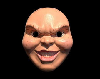 Chucky Halloween Mask 3d digital download