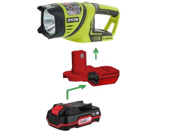 Adaptateur de batterie Parkside X20V Team pour Ryobi One -  France