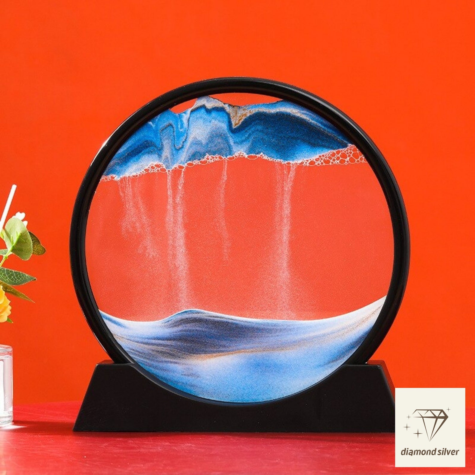 3D Sand Art Capsule 7 Inch Colored Sand Art Picture Deep Sea Etsy